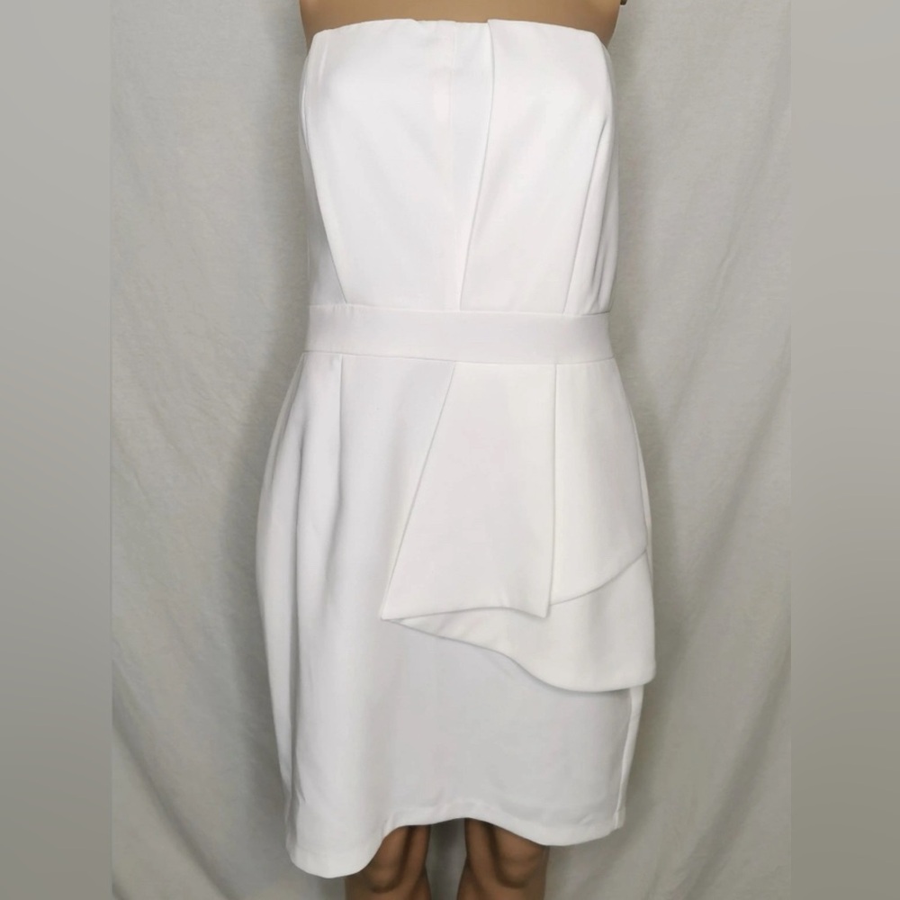 White bridal dress